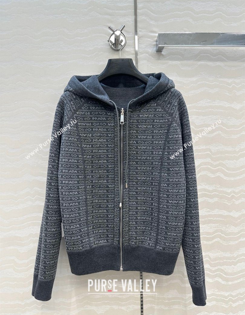 Prada Reversible Jacket Grey 2025 PR090417 (QI-250904117)