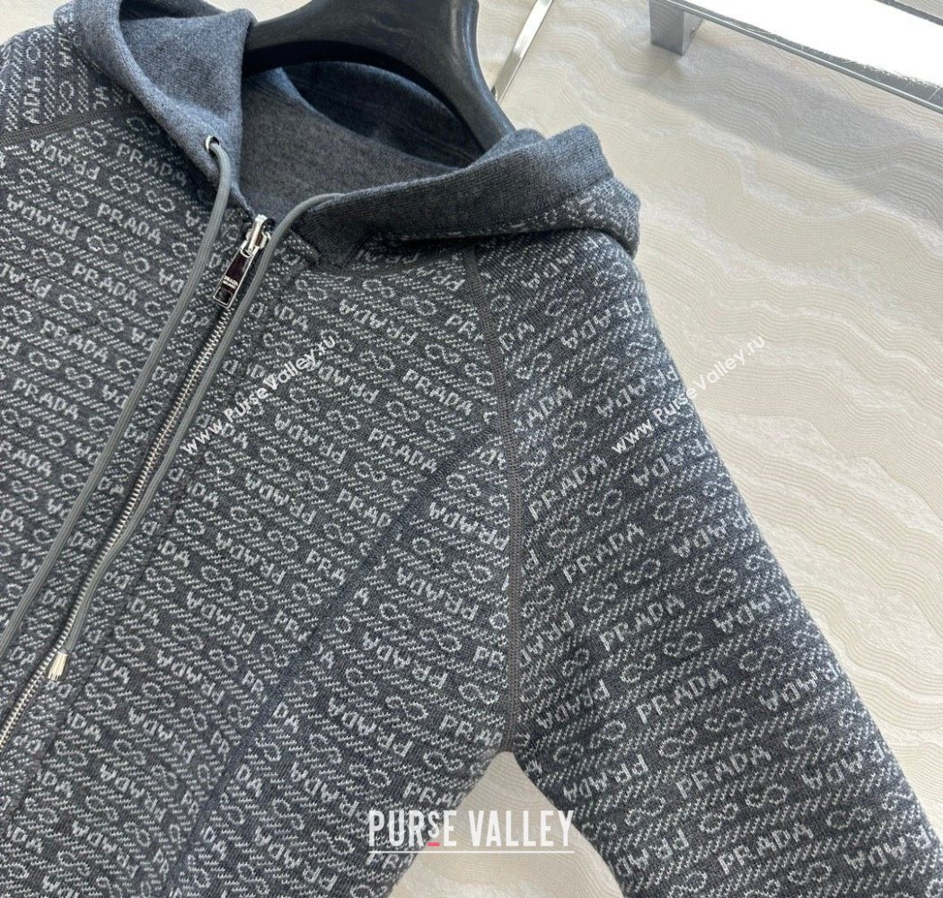 Prada Reversible Jacket Grey 2025 PR090417 (QI-250904117)