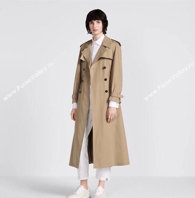 Dior Long Coat Khaki/Green 2025 DR090488 (QI-250904088)