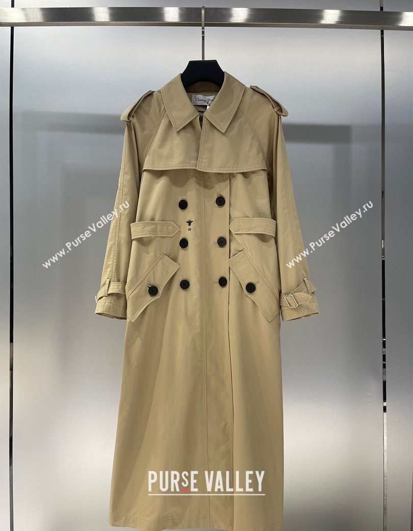 Dior Long Coat Khaki/Green 2025 DR090488 (QI-250904088)