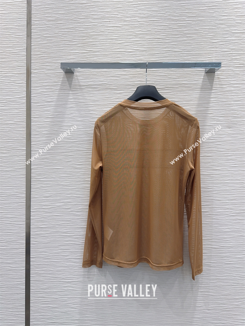 Dior Mesh Top Beige 2025 DR090502 (QI-250905011)