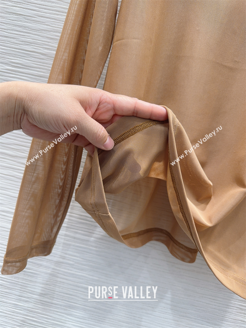 Dior Mesh Top Beige 2025 DR090502 (QI-250905011)