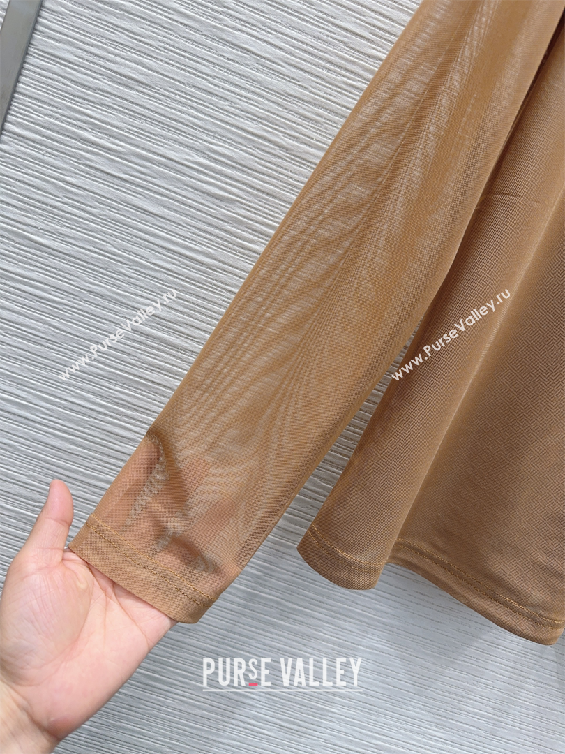 Dior Mesh Top Beige 2025 DR090502 (QI-250905011)