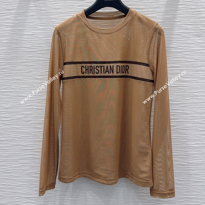 Dior Mesh Top Beige 2025 DR090502 (QI-250905011)