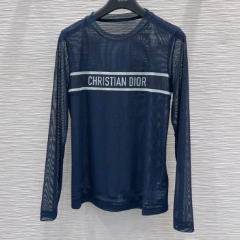 Dior Mesh Top Blue 2025 DR090502 (QI-250905012)