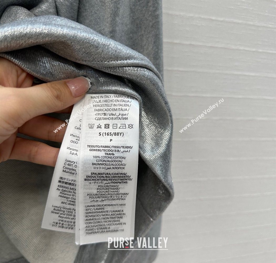 Gucci Cotton Sweatshirt Silver Grey 2025 GG090403 (QI-250904077)