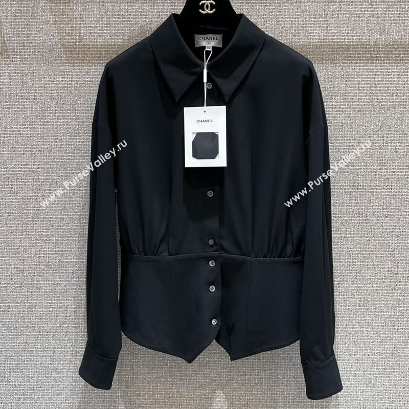 Chanel Shirt Black 2025 CH090504 (QI-250905006)