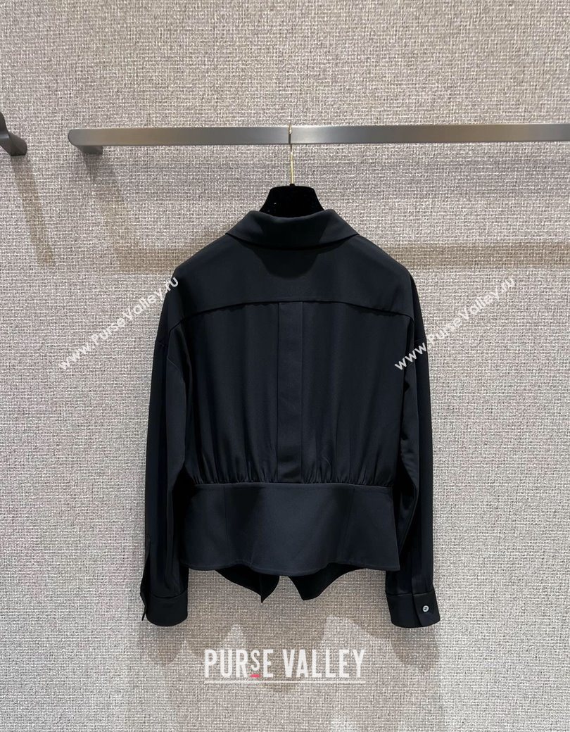 Chanel Shirt Black 2025 CH090504 (QI-250905006)