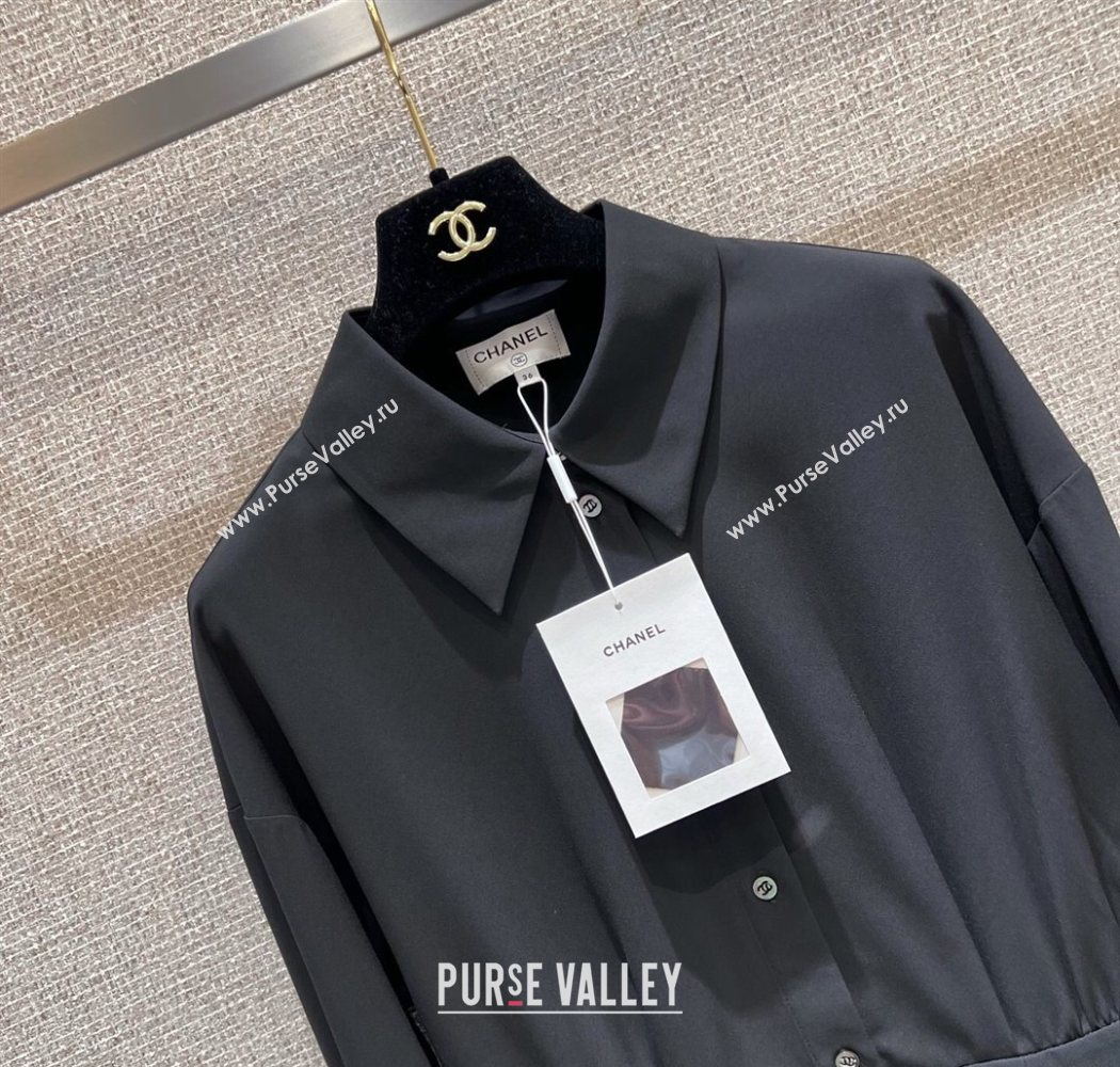 Chanel Shirt Black 2025 CH090504 (QI-250905006)