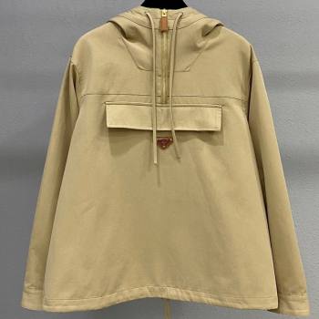 Prada Cotton Sweatshirt Beige Yellow 2025 PR090502 (QI-250905002)