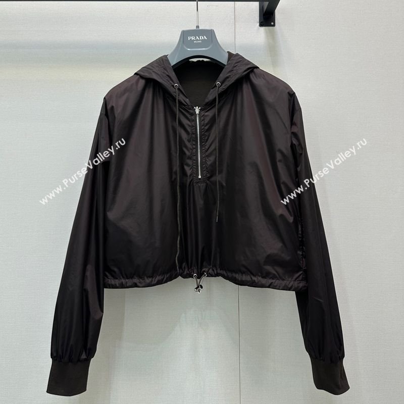 Prada Reversible Jacket Brown 2025 PR090517 (QI-250905018)