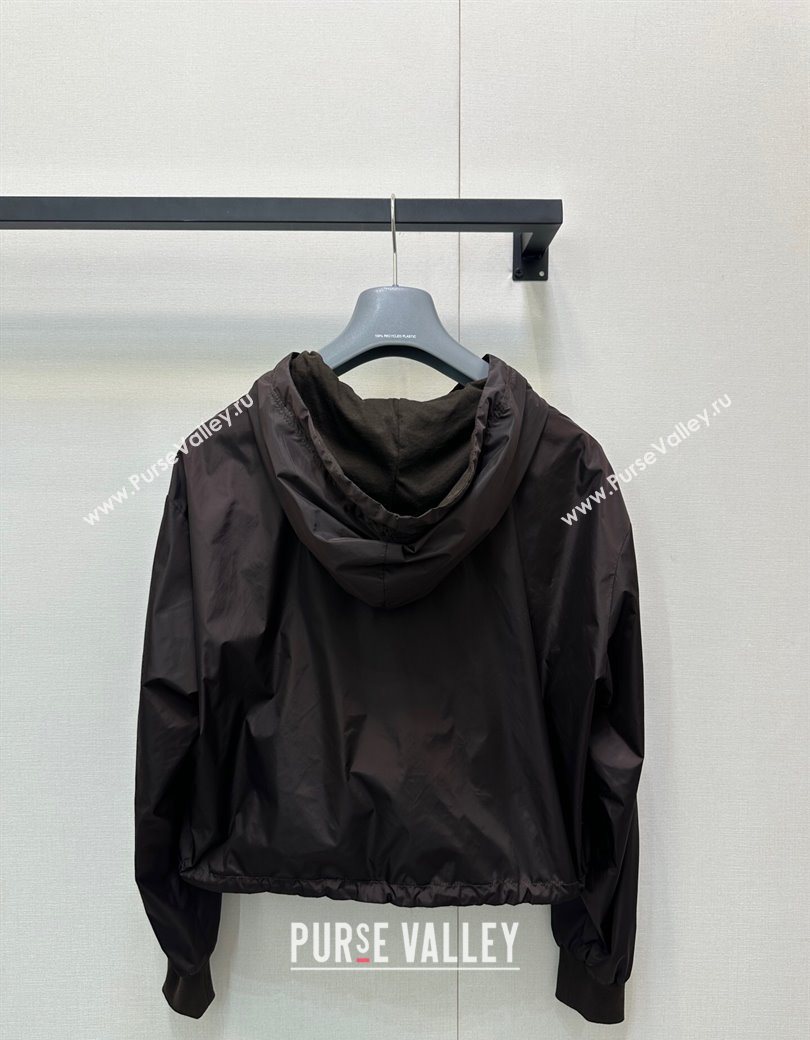 Prada Reversible Jacket Brown 2025 PR090517 (QI-250905018)