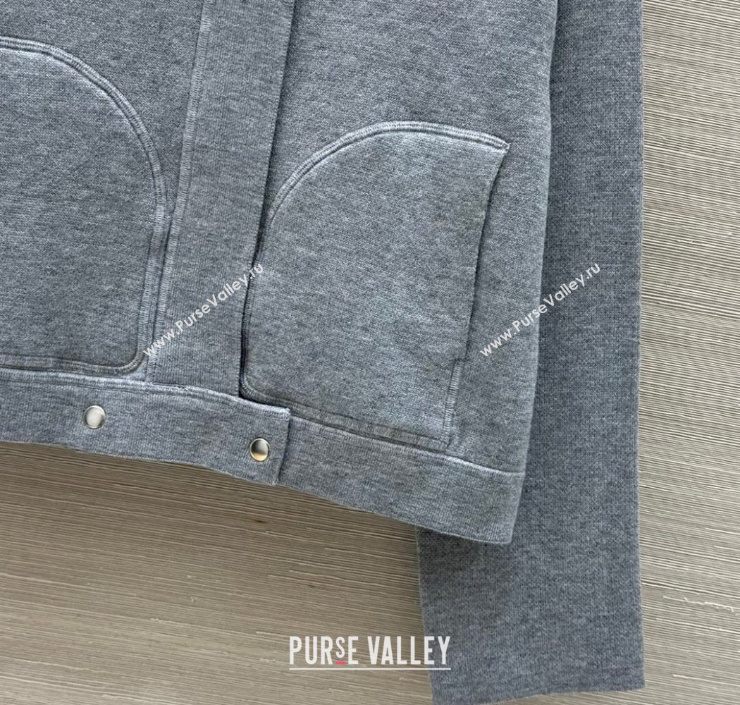 Dior Wool Reversible Jacket Grey 2025 CH090423 (QI-250904125)