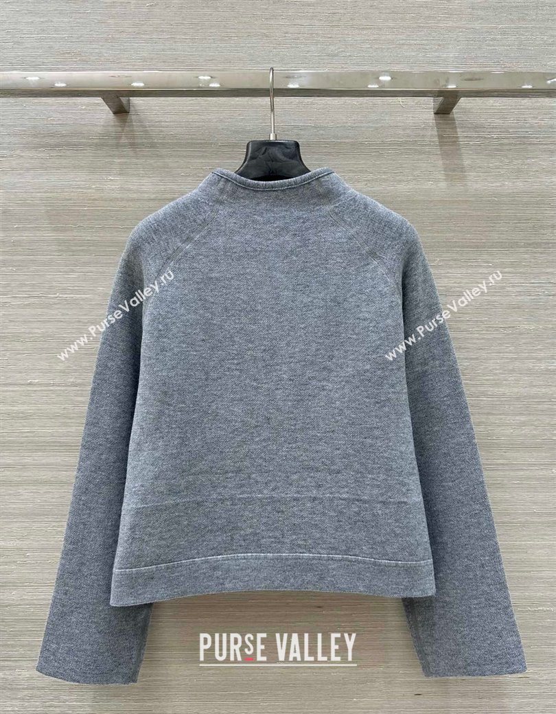 Dior Wool Reversible Jacket Grey 2025 CH090423 (QI-250904125)