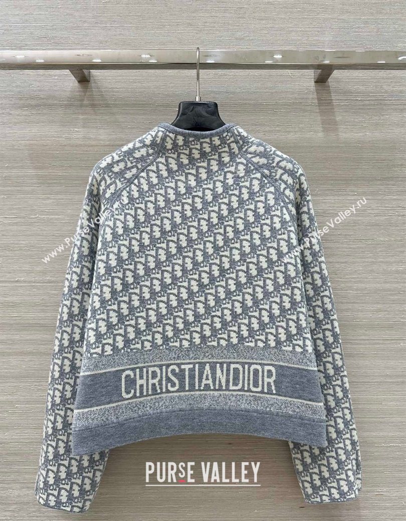 Dior Wool Reversible Jacket Grey 2025 CH090423 (QI-250904125)