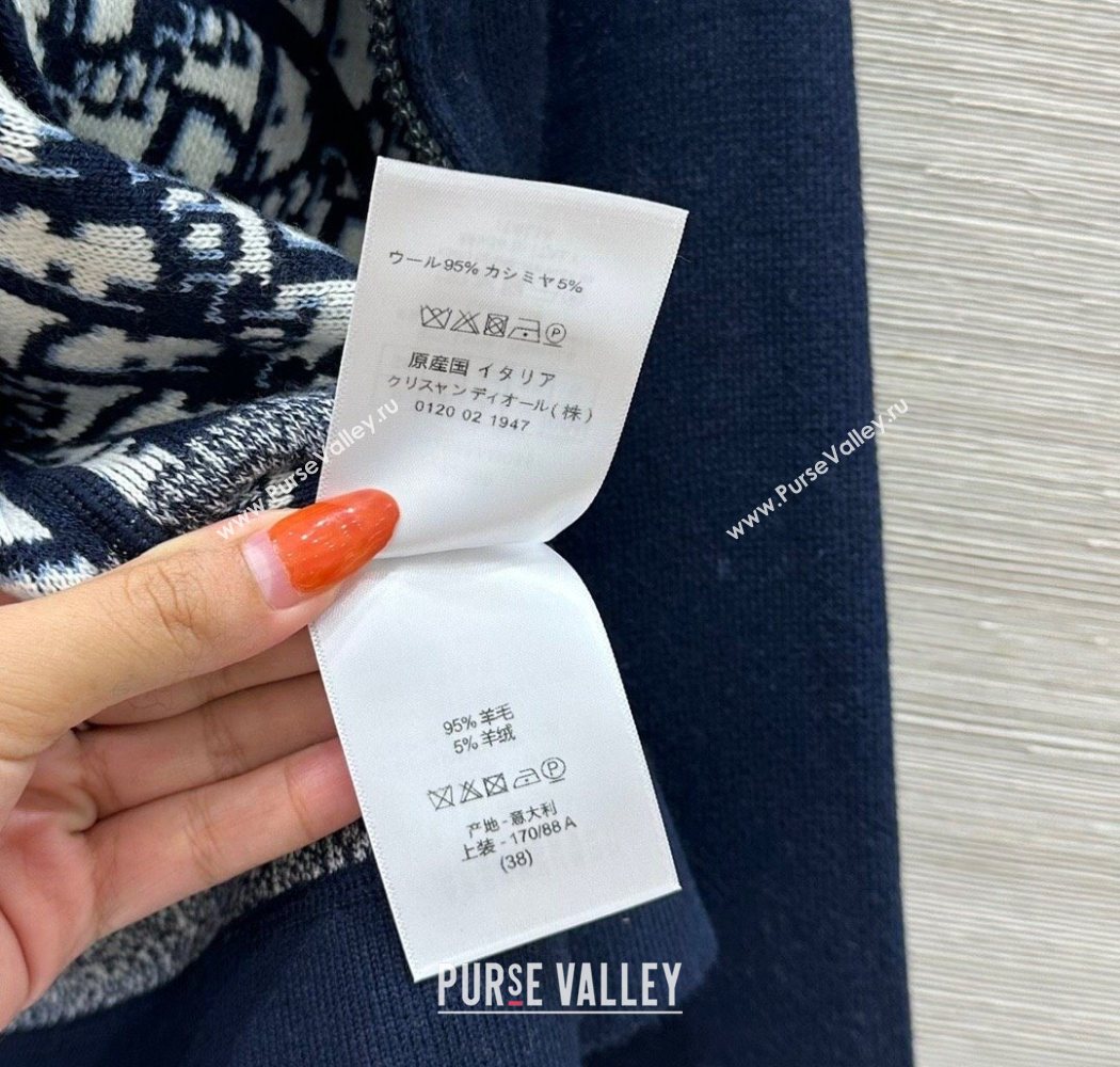 Dior Wool Reversible Jacket Blue 2025 CH090423 (QI-250904124)