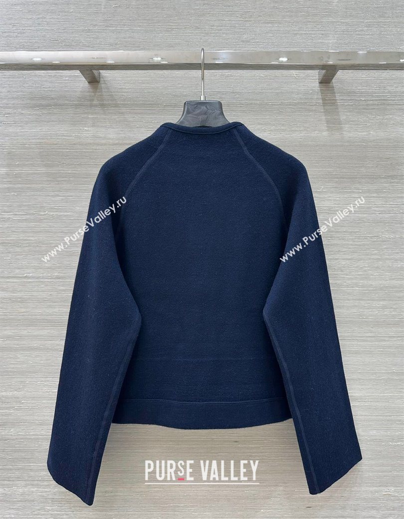 Dior Wool Reversible Jacket Blue 2025 CH090423 (QI-250904124)