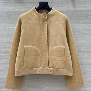 Dior Wool Reversible Jacket Beige 2025 CH090423 (QI-250904123)