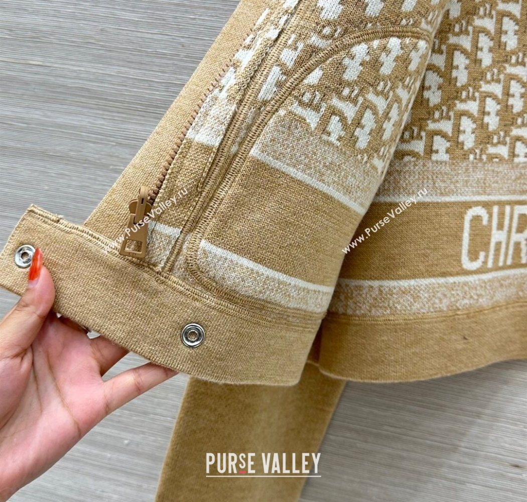 Dior Wool Reversible Jacket Beige 2025 CH090423 (QI-250904123)