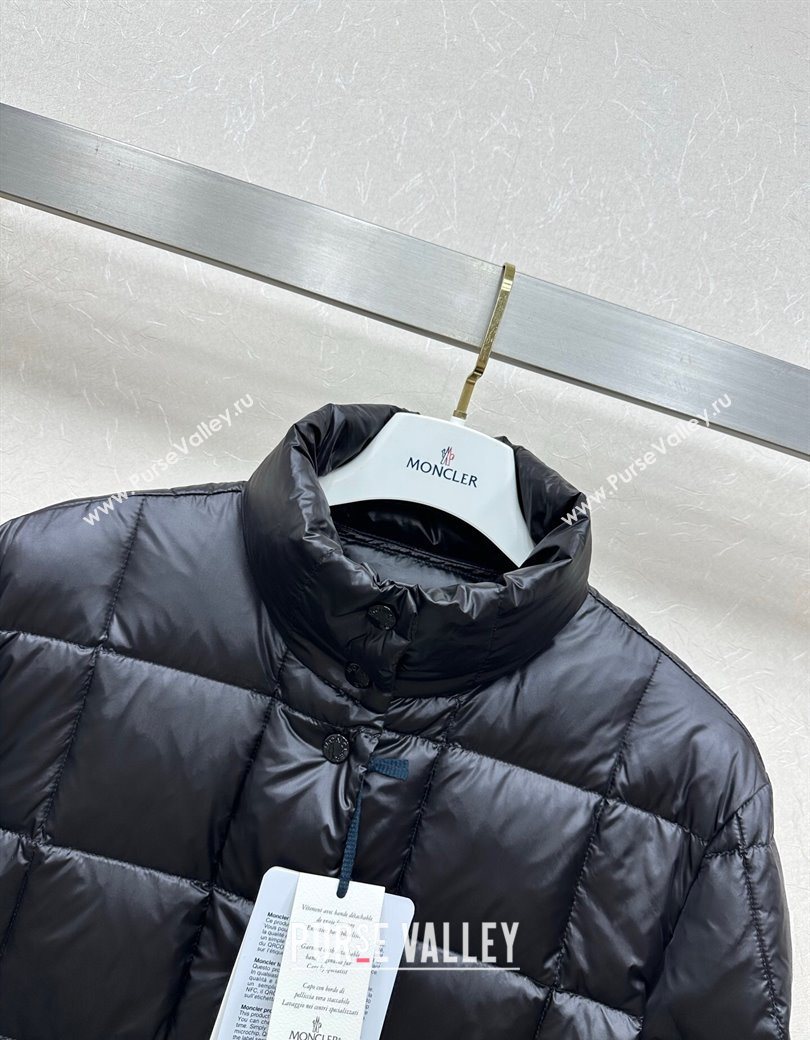 Moncler Quilted Down Jacket Black 2025 ML090405 (QI-250904062)