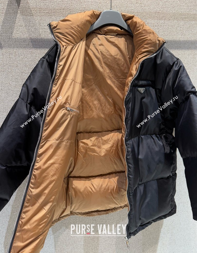 Prada Down Jacket Black 2025 PR122607 (QI-251226048)