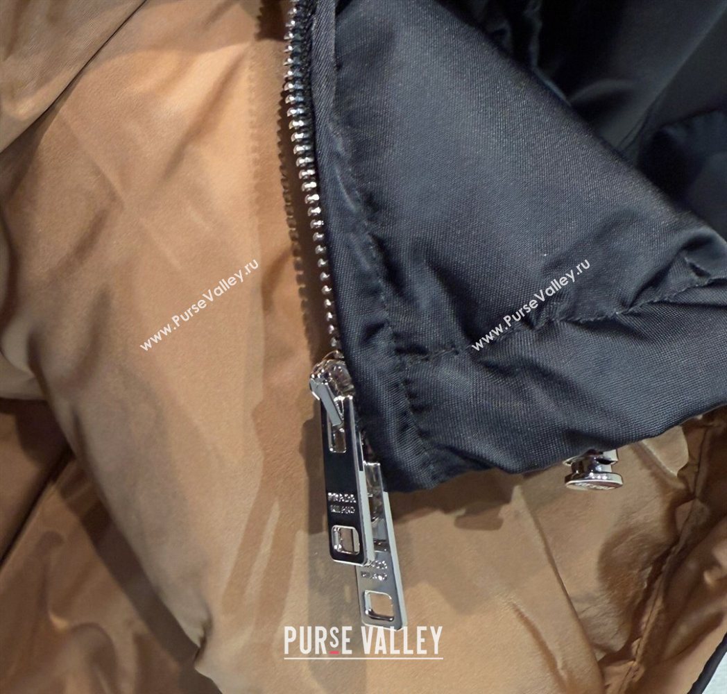 Prada Down Jacket Black 2025 PR122607 (QI-251226048)
