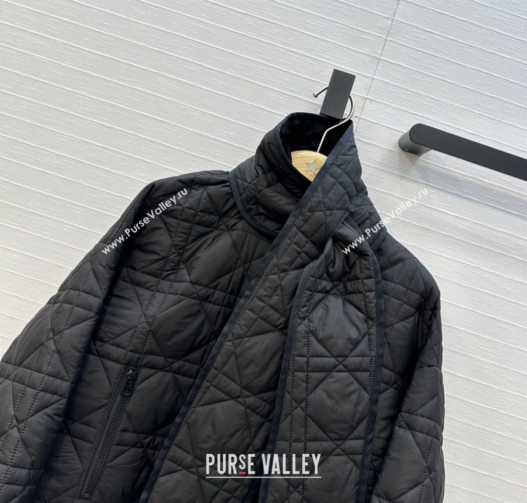 Dior Oblique Jacket Black 2025 DR122610 (QI-251226056)