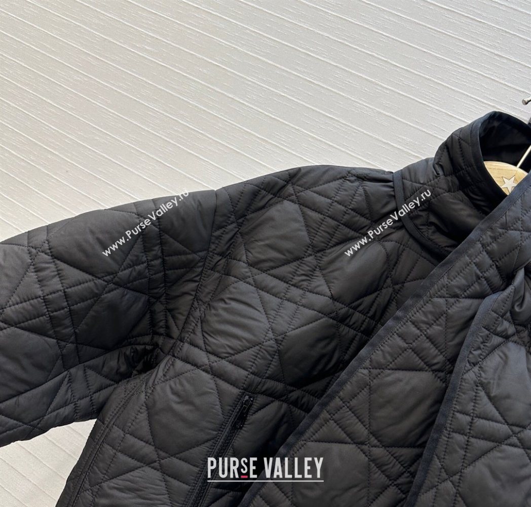 Dior Oblique Jacket Black 2025 DR122610 (QI-251226056)