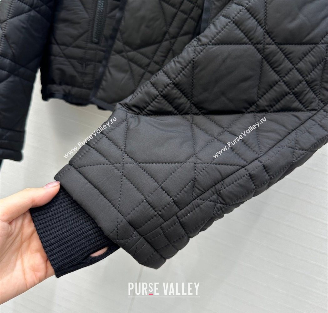 Dior Oblique Jacket Black 2025 DR122610 (QI-251226056)