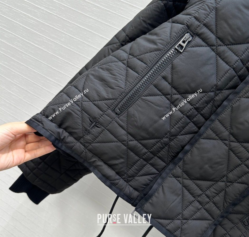 Dior Oblique Jacket Black 2025 DR122610 (QI-251226056)