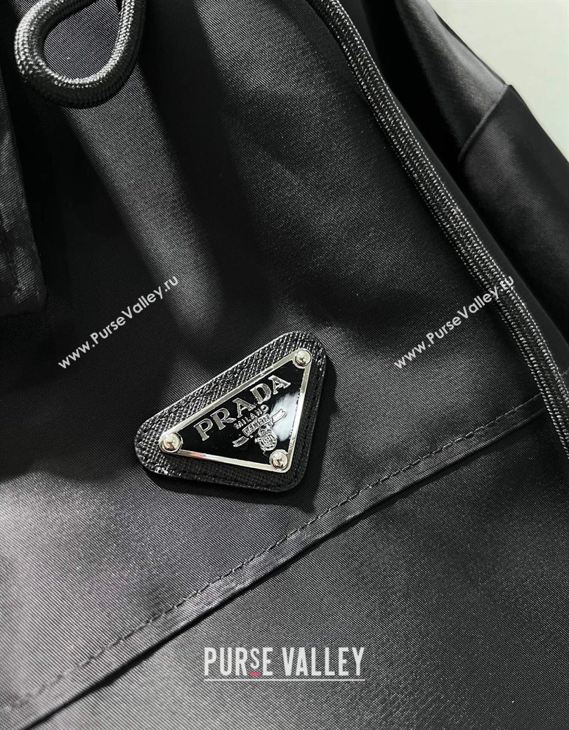 Prada Nylon Jacket Black 2025 PR122610 (QI-251226059)