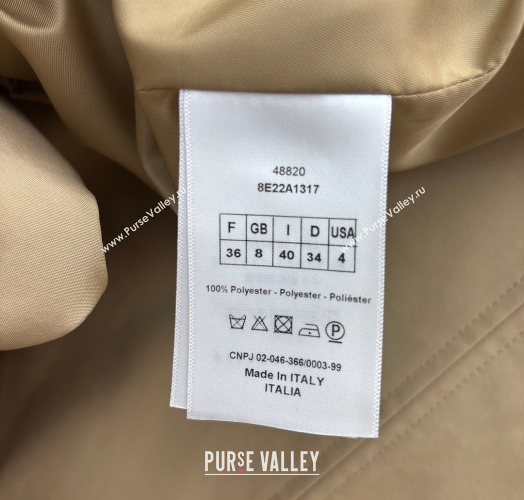 Dior Beige Coat 2025 DR122611 (QI-251226057)