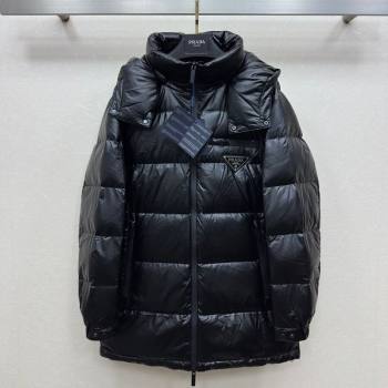 Prada Down Jacket Black 2025 PR122704 (QI-251227036)