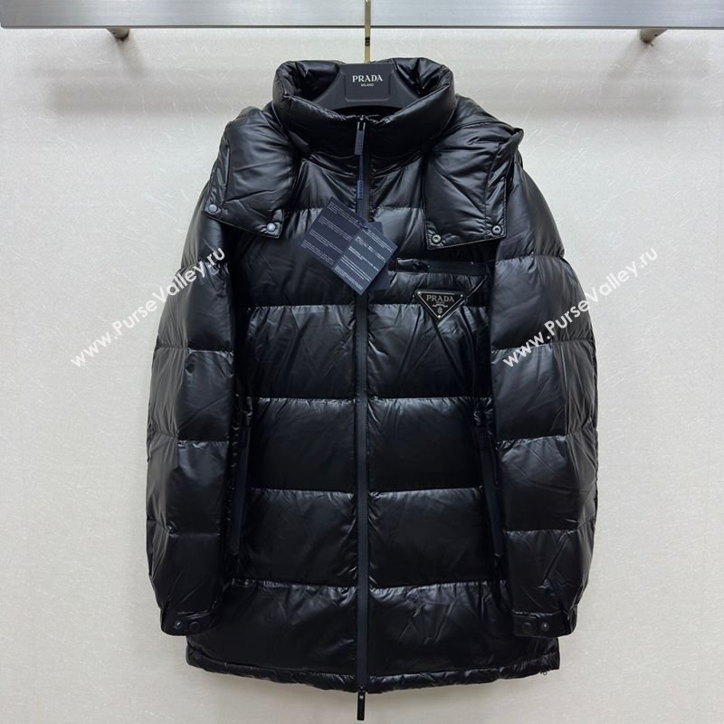 Prada Down Jacket Black 2025 PR122704 (QI-251227036)