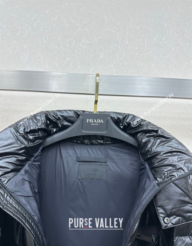 Prada Down Jacket Black 2025 PR122704 (QI-251227036)