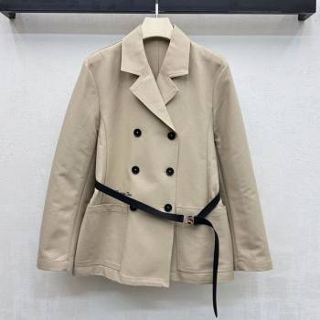 Dior Cotton Coat Beige 2025 DR122712 (QI-251227037)