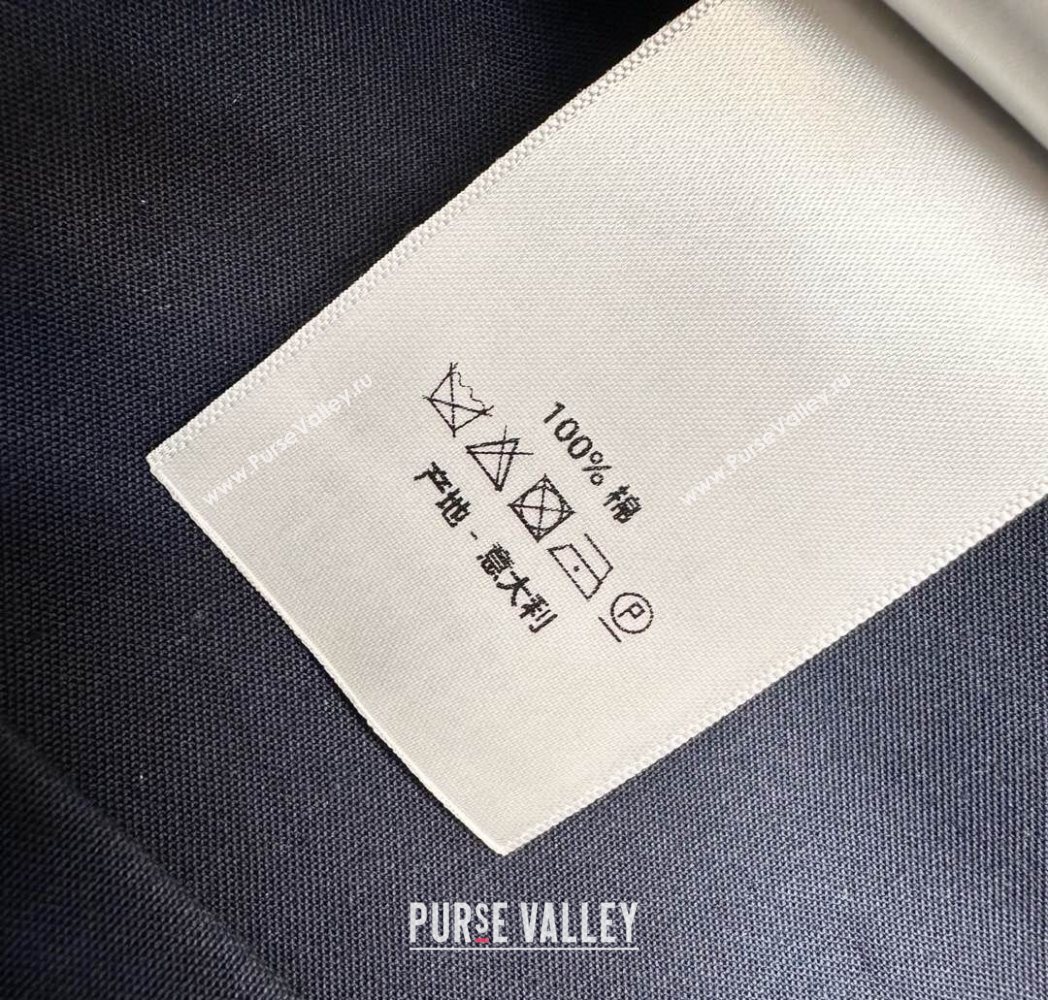 Dior Cotton Coat Blue 2025 DR122712 (QI-251227038)