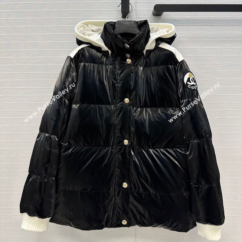 Chanel Down Jacket Black 2025 CH122713 (QI-251227044)