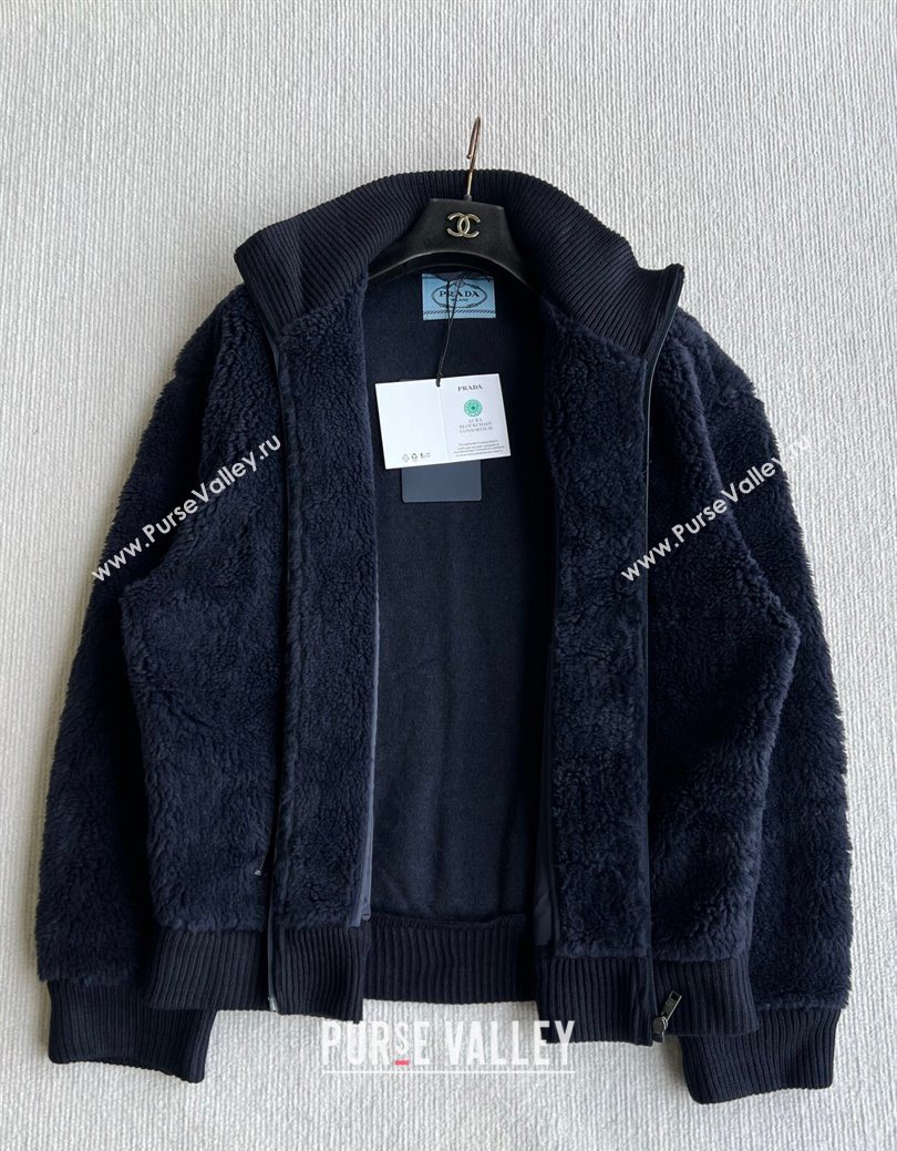 Prada Jacket Blue 2025 PR122713 (QI-251227053)