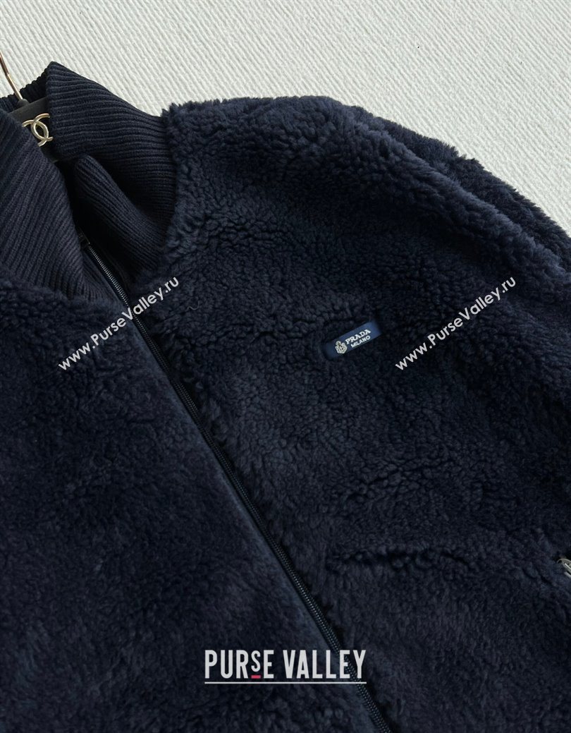 Prada Jacket Blue 2025 PR122713 (QI-251227053)