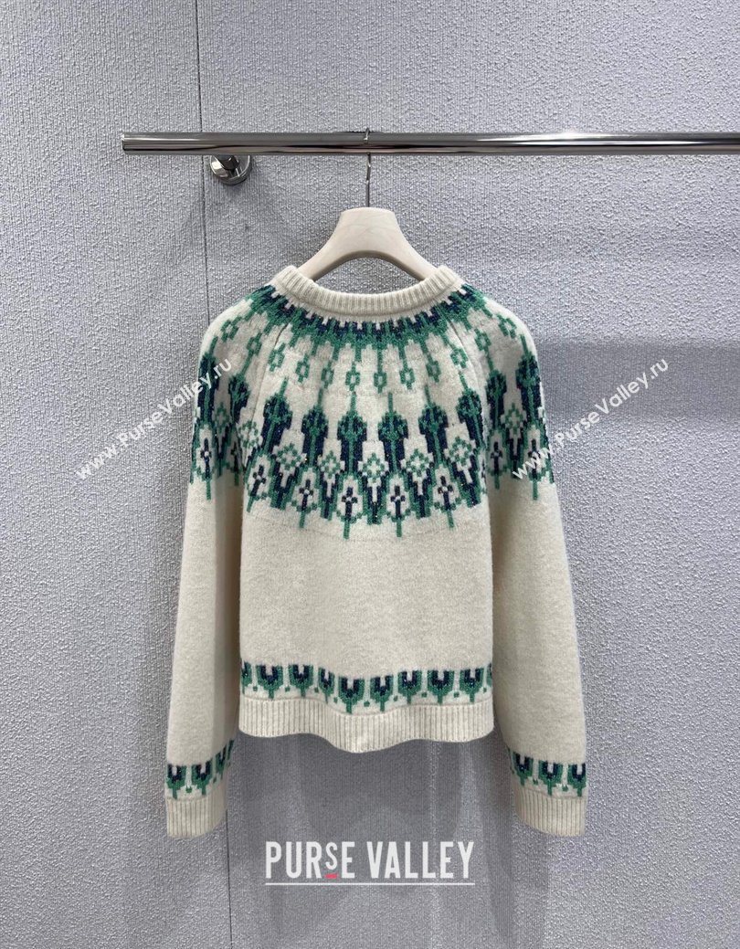 Loewe Wool Sweater White 2025 LW122702 (QI-251227010)