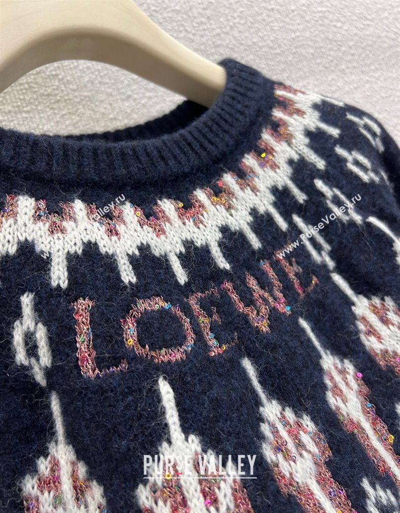 Loewe Wool Sweater Black 2025 LW122702 (QI-251227011)