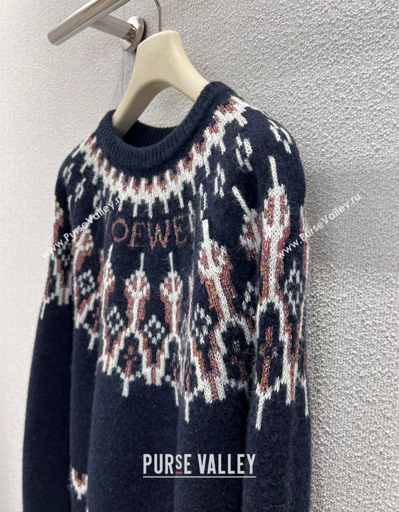 Loewe Wool Sweater Black 2025 LW122702 (QI-251227011)