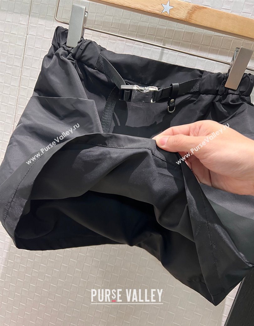 Prada Mini Skirt Black 2026 PR011305 (QI-260113078)