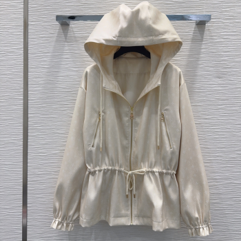 Louis Vuitton Monogram Jacket Beige 2026 LV011301 (QI-260113045)