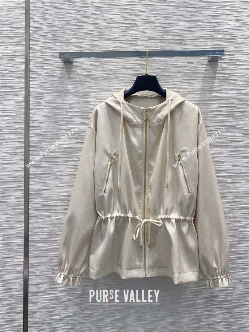 Louis Vuitton Monogram Jacket Beige 2026 LV011301 (QI-260113045)