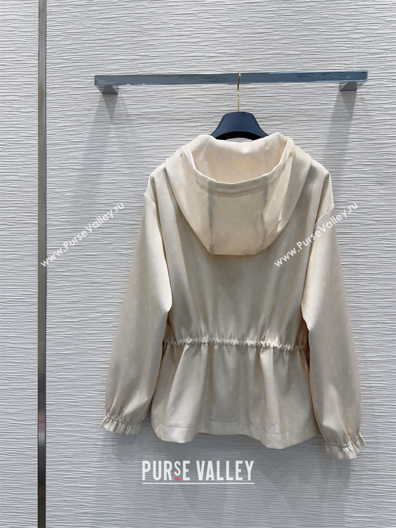 Louis Vuitton Monogram Jacket Beige 2026 LV011301 (QI-260113045)