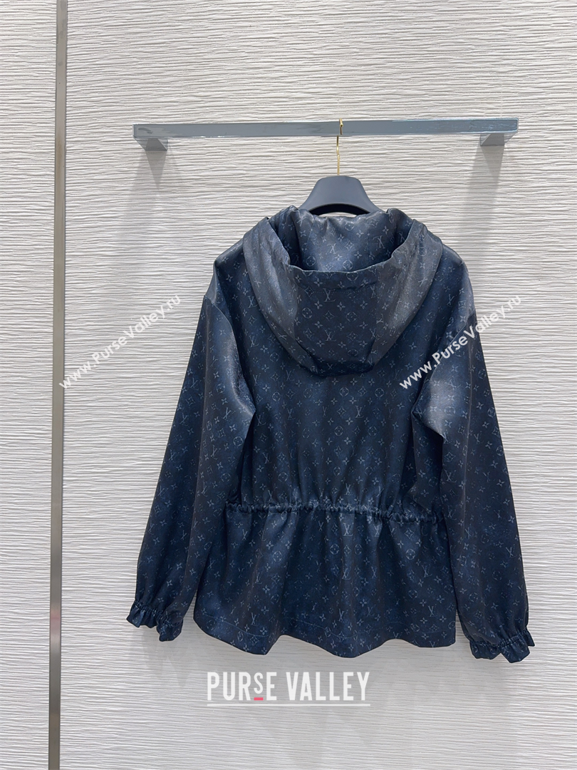 Louis Vuitton Monogram Jacket Blue 2026 LV011301 (QI-260113046)