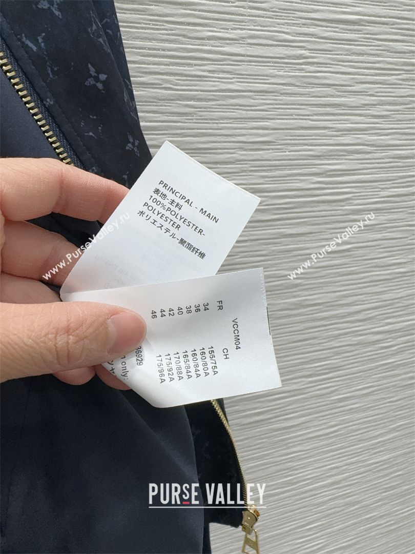 Louis Vuitton Monogram Jacket Blue 2026 LV011301 (QI-260113046)
