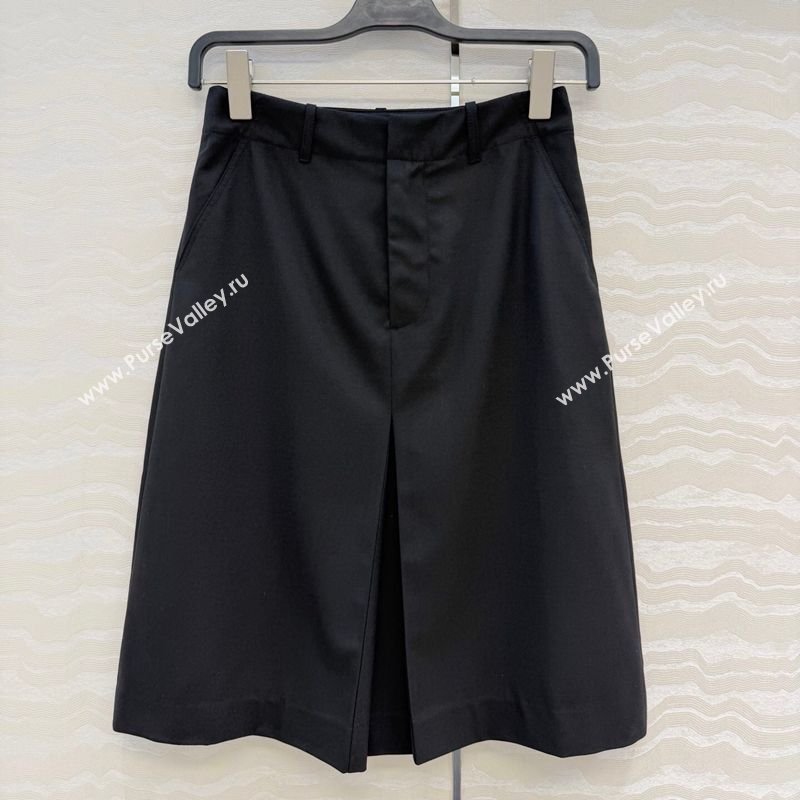 Loewe Wool Blend Skirt Black 2026 LW031101 (QI-260311051)